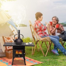 New Wood Burning Stove Tent Stove for Patio Heating Folding Portable Wood Stove
