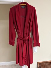 VTG 60 s JC Penney Towncraft Men s Robe W/ Original Belt Size M 38-40 Dark Red