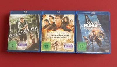 Maze Runner Trilogie (Blu-ray) Deutsch Zustand Wie Neu aus Sammlung 