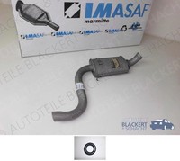 Imasaf Auspuff Endtopf+Gummis für Rover 200-3500 Vitesse SD1 Hatchback 1982-1986