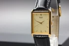 Vintage 1986 N MINT Seiko Chariot 9021-5310 Gold Tank Quartz Mens Watch JAPAN