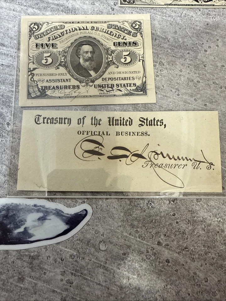 Counterfeit Detector Fractional Currency Note From Bill Heath's Dectector - Image 2 of 4