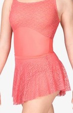NWT Womens Pull-On Lace Ballet Skirt BT5520 A8