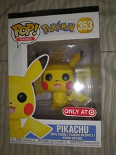 Funko Pop Pokemon Pikachu Target Exclusive Vinyl Figure NEW with Protector
