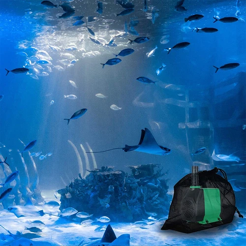 Water Pump Filter Bag Pond Pump Net Bag Tear Resistant Aquarium Filter Bag P _r1