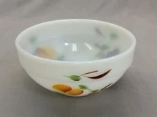 Vintage Fire King Gay Fad Hand Painted Mixing Serving Fruit Bowl Oven Ware #16