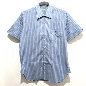 Vtg Nat Wise 1970 Sunset Strip Custom Button Down Shirt Hollywood Mens L Striped