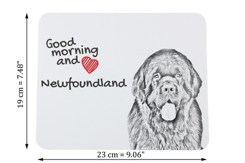 Newfoundland muismat met hond Art-Dog - Afbeelding 2 van 7