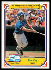 1984 Topps Drake's Big Hitters #7 Ron Cey NM or Better