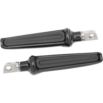 Performance Machine Footpegs Contour Passenger - Black Ano 0035-0065-B