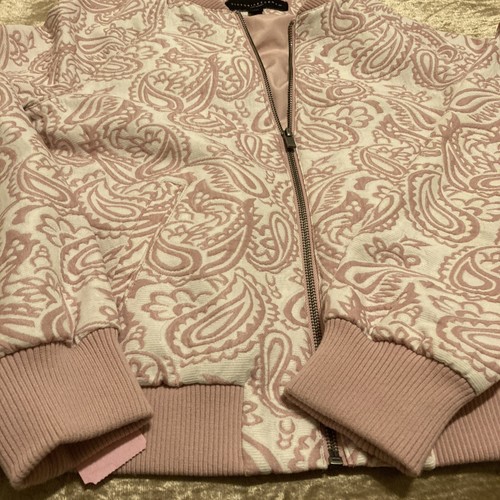 Victoria Beckham Target Pink Bomber Jacket Size Small - Picture 2 of 11