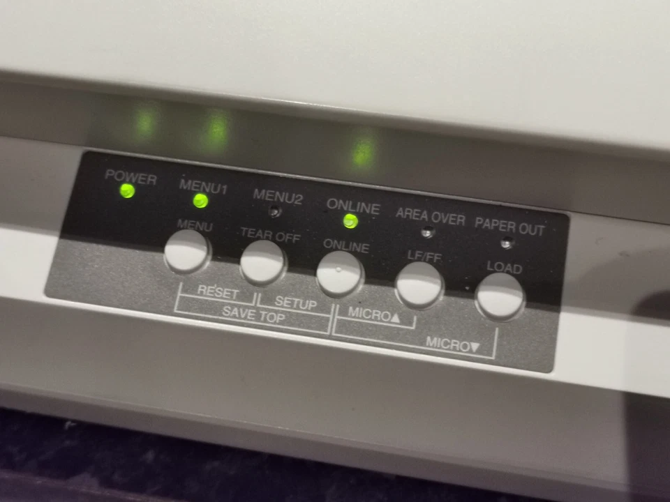 TALLY GENICOM 2248 DOT Matrix Serial / USB PRINTER  - Image 2 of 4