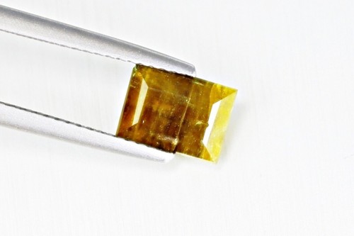 2.040 Cts Epidote 100% Natural Green-Brown Rare Sri-Lankan Earth Mined Gem - Picture 3 of 4