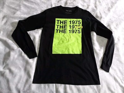 The 1975 'Ugh' (Nero) Maglietta - NUOVO E UFFICIALE - Foto 5