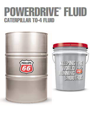 P66 PowerDrive Fluid 10W 30W 50W Caterpillar TO-4 Allison C-4 5 Gal Pail