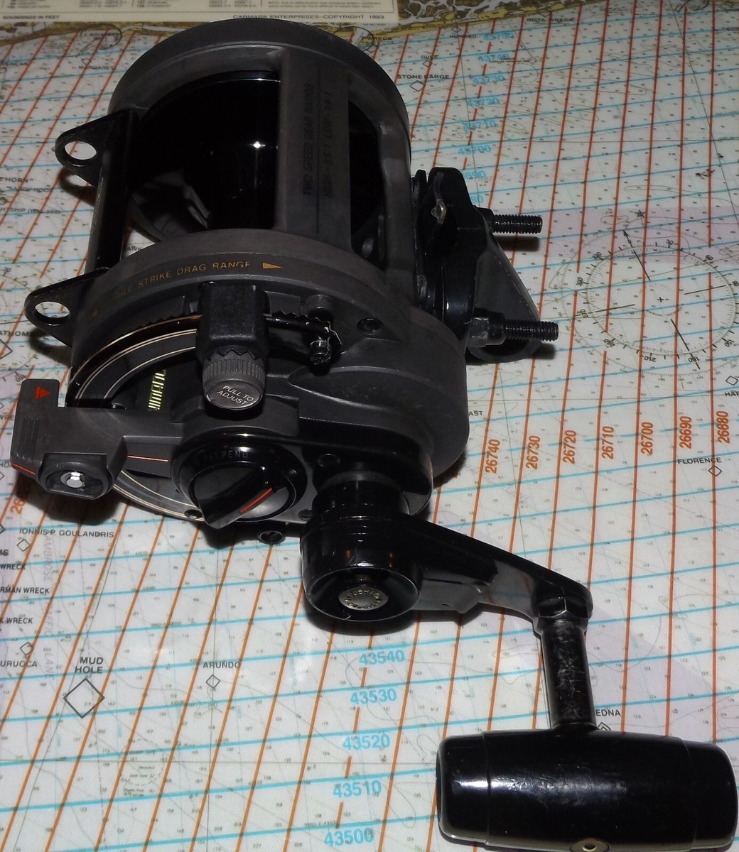 SHIMANO TRITON BEAST MASTER 20/30 GRAPHITE 2-SPEED LEVER