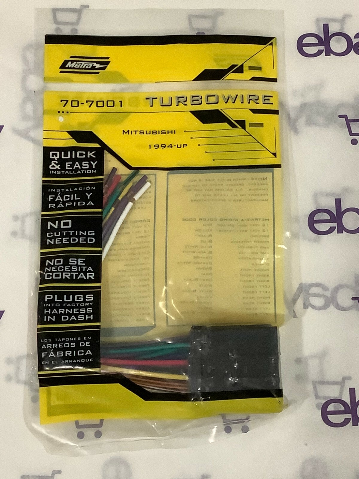 100 GENUINE OEM METRA WIRING HARNESS ADAPTER PLUG FOR AFTERMARKET