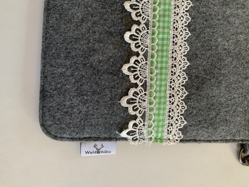 Waldschütz Umhängetasche aus Filz Stickerei Tracht, Dirndl, Oktoberfest *Neu* - Bild 3 von 4