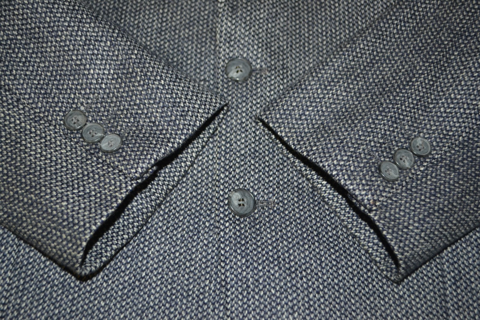 Yves Saint Laurent Men's Wool 2 Front Button Sports Coat Sz 42L thumbnail 7