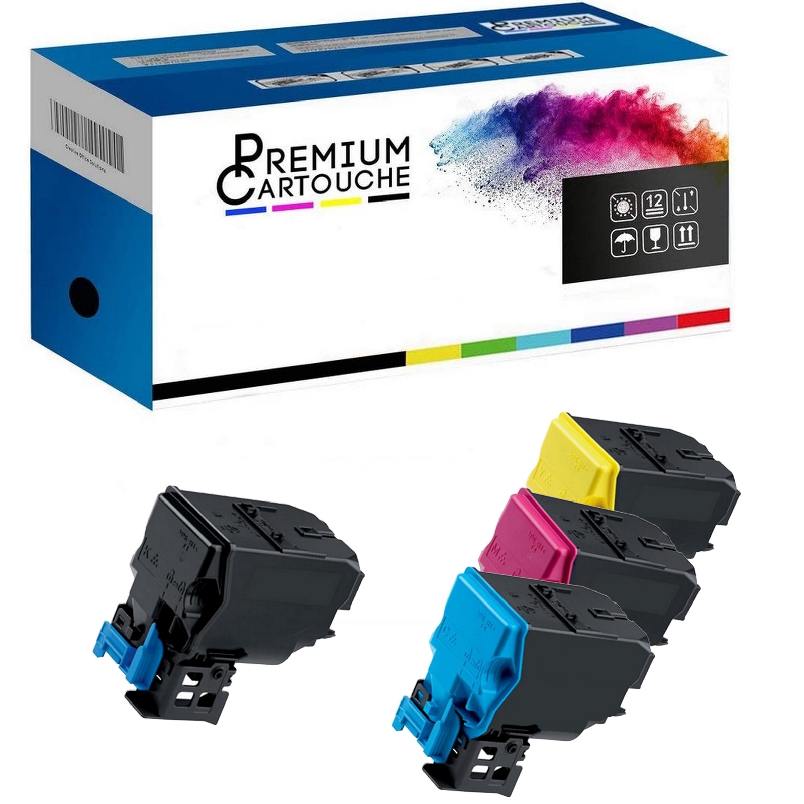 Cartouche toner TNP-22 multipack A0X5152 A0X5452 pour imprimante laser couleur