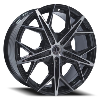 LUXXX Alloys LUX 44 Wheel 18x8 (35, 5x114.3, 73.1) Black Single Rim | eBay