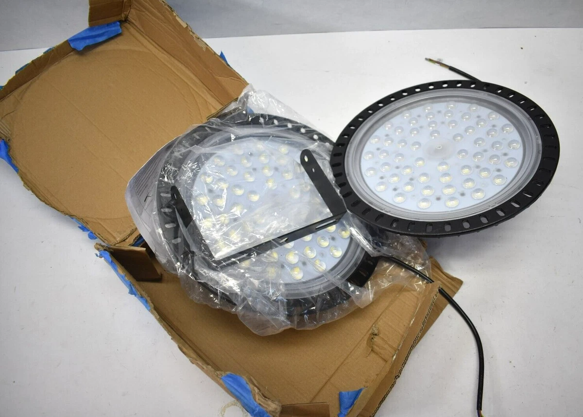 Viugreum 200W UFO LED High Bay Lights 2 Pack 20000 Lumen 6500K