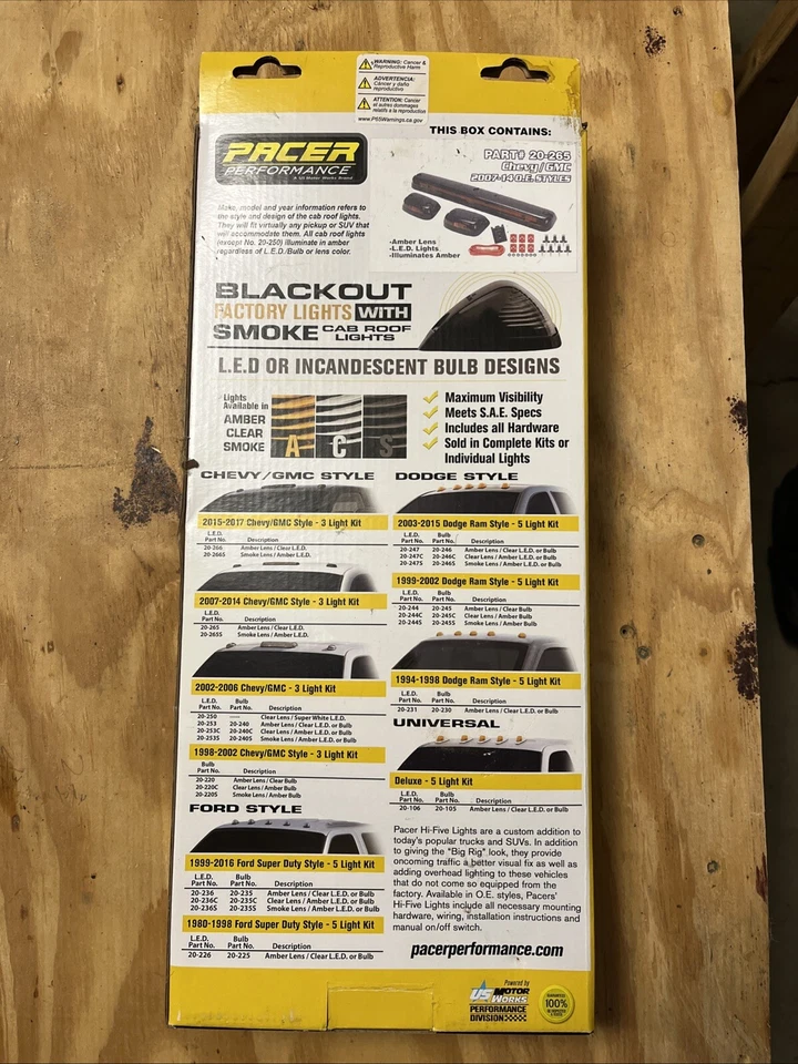 PRODUCTOS DE RENDIMIENTO DE MARCAPASOS DE CABINA DE CAMIÓN LUCES DE TECHO DE CINCO CABINAS Foto 3 de 4