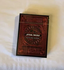 Pair of StarWars Theory11 Ltd Collectable Edit Playing Red Dark Side Deck sealed
