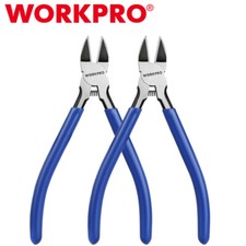 WORKPRO 2PC Wire Cutters 6 Inch Precision Flu...