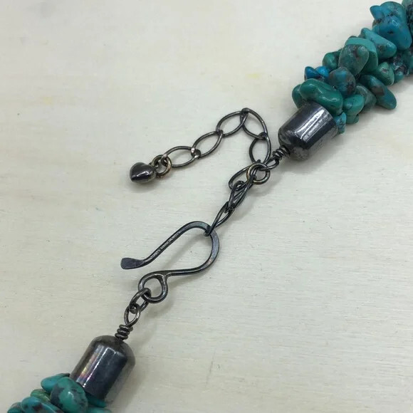 DTR Jay King turquoise multi layer statement styl… - image 5