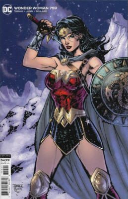 WONDER WOMAN #759 CARD STOCK JIM LEE VAR ED DC COMICS | eBay