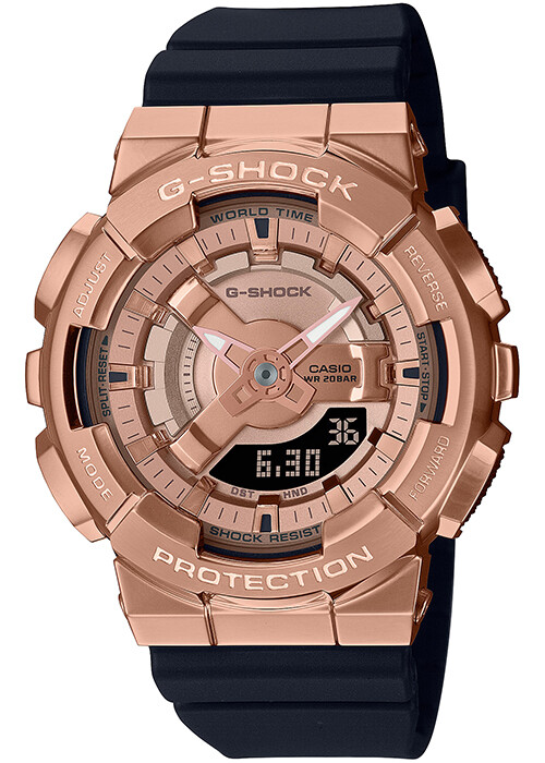 CASIO G-SHOCK GM-S110PG-1AJF Pink Gold Analog-Digital Women's