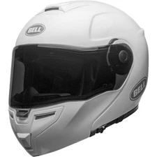 Bell SRT Modular Flip-Up Street Motorcycle Helmet Solid Gloss White XLarge