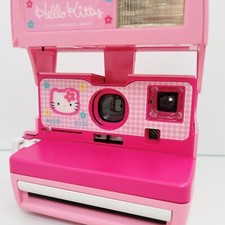 Hello Kitty Polaroid Film Camera Sanrio Vintage Used pink Rare tested
