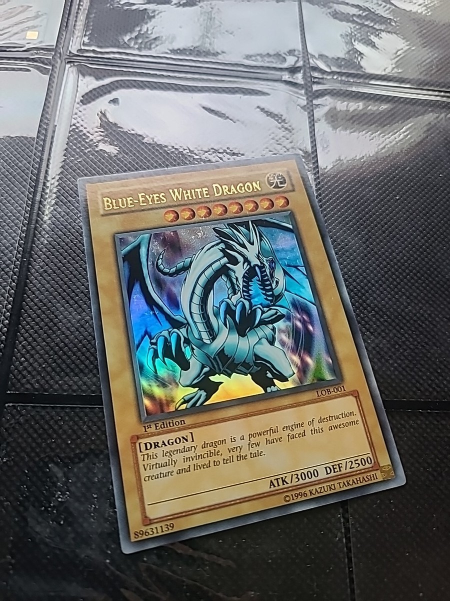 遊戯王 英語 Legend of Blue-Eyes White Dragon YUGIOH 1st Ed Legend Blue Eyes BLUE-EYES WHITE DRAGON LOB