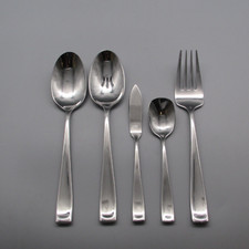 Oneida Stainless Flatware MODA (GLOSSY) 5pc Serving Set New / (INDO)