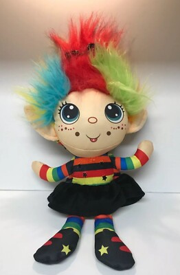 Flip Zee Trolls Rainbow Galore w/Exclusive FlipaTote,2 In 19  Plush, Troll Flips