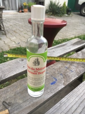 Petite Bouteille Ancienne Eau De Melisse Des Carmes Boyer Ebay