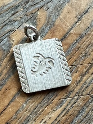 Thune Sternzeichen Krebs Sterlingsilber Norwegen Norwegisch Vintage 503