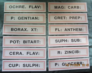 Vintage Chemist Labels | eBay UK