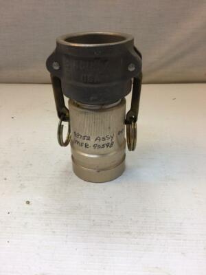 14008 Raychem TE PN 9434414-100 Tinel Lock Adapter w/Scully 1 1/2  Cam Lock GUC