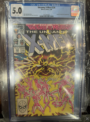 The Uncanny X-Men #226 (Marvel Comics February 1988) CGC 5.0 graded