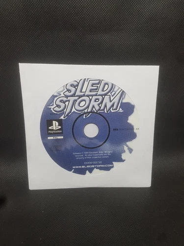 PS1 CD Single Sled Storm