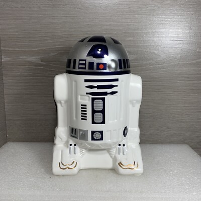 Star Wars R2-D2 Ceramic Coin Bank 8'' tall (2015)  Imported by F.A.B. 