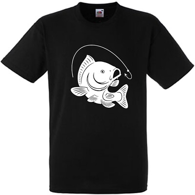 Karpfen angeln Angler Karpfenangler Carp Team Carphunter T Shirt Shirt S-5XL