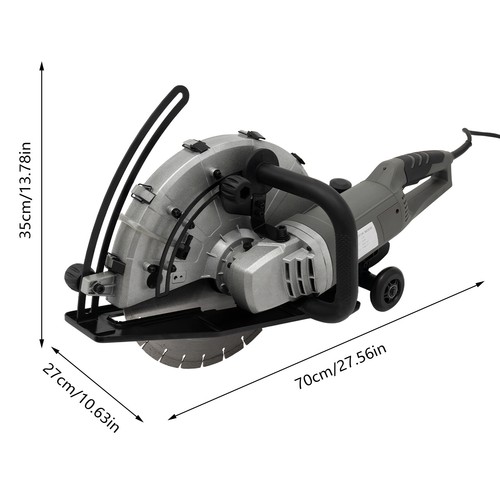 Electric Corded Circular Concrete Saw Power Angle Cutter Circular JH-350B 115mm - Picture 2 of 24