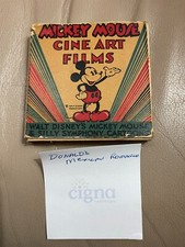 Vintage 8 mm Mickey Mouse Cine Art Films Reel In Box "Donald's Mexican Romance"