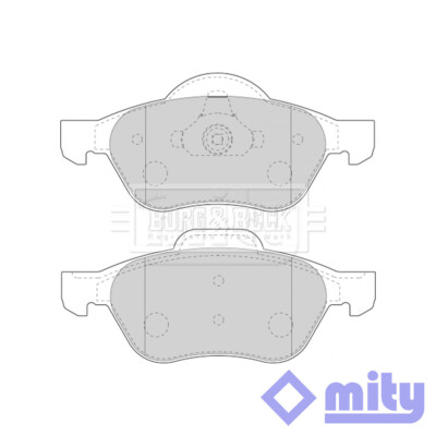 Fits Renault Laguna Twingo 1.6 1.8 1.9 dCi 2.0 Brake Pads Set Front Mity
