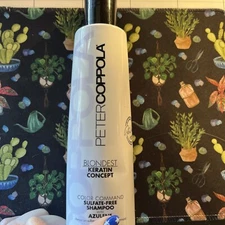 Peter Coppola Color Command Blonde Shampoo with Azulene, 12 oz.