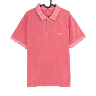GANT Pink Sun Bleached Piqué Ruger Polohemd XL